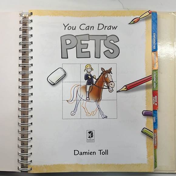 2008 You can Draw 8 books in 1 Over 80 drawings to master! Art book adults/kids - Picture 6 of 15